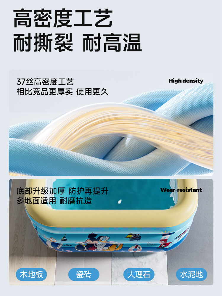 Inflatable Swimming Pool Baby Children's Indoor Swimming Pool Foldable Baby Home Large Outdoor Pool Paddling Pool