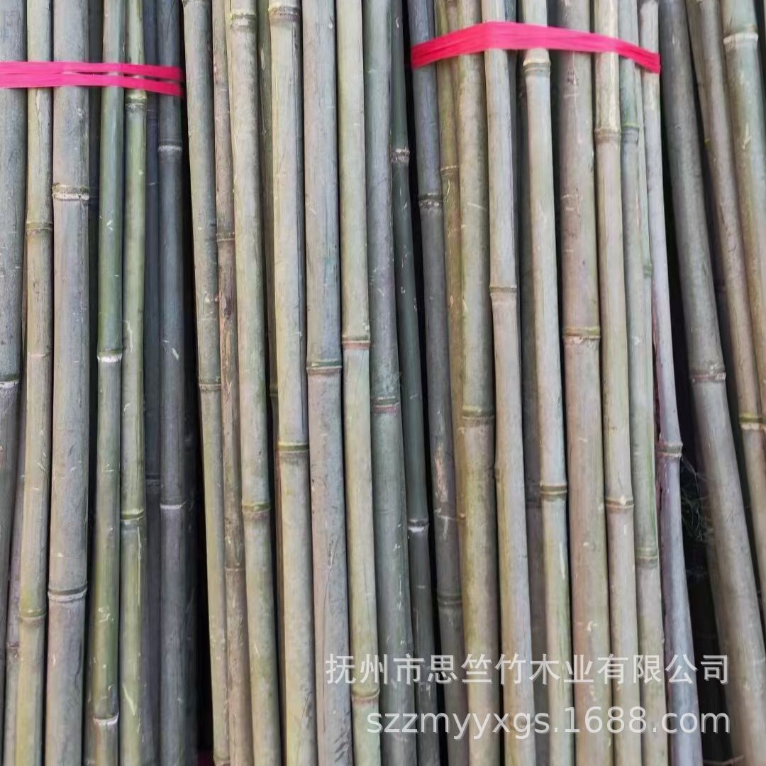 Bamboo Poles for Garden Trellis, Cucumber, Beans, Pepper Climbing Vines, Thin Bamboo Vegetable Rack, Outdoor Bamboo Support Poles for Winter Melon and Goji Berries