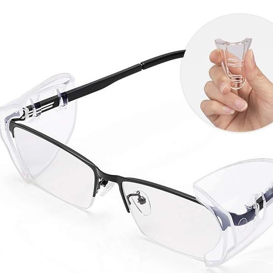 Factory Direct Sales Glasses Side Wing Goggles Anti-Impact Anti-Splash Anti-Dust Goggles