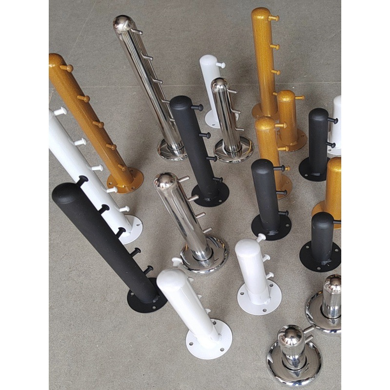 Stainless Steel Hook Single Hook Hotel Coat Hook Fitting Room Black Coat Hook Coat Hook