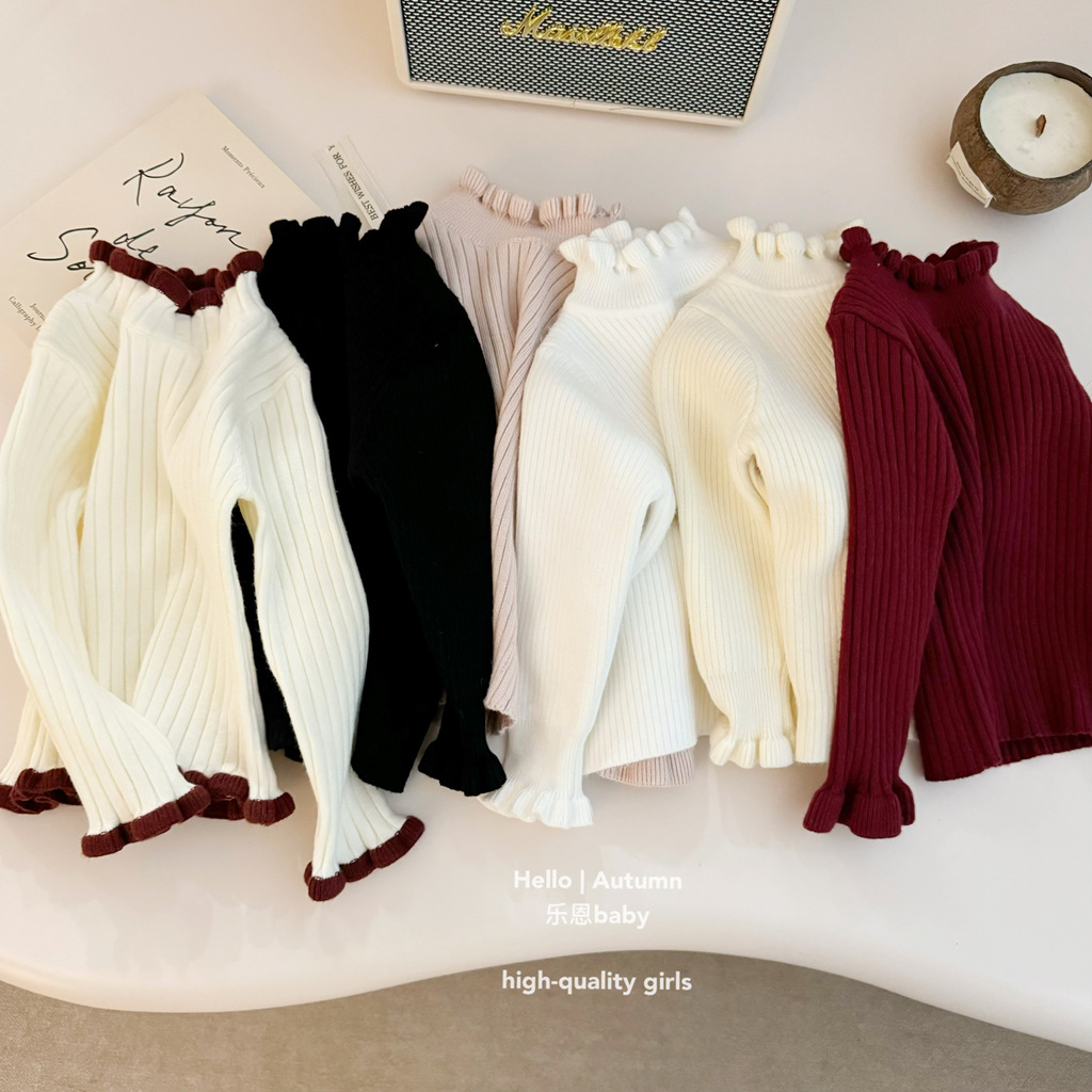 [Le En Детская одежда] новый детский жакет для девочек футболка принцессы детская вязаная одежда