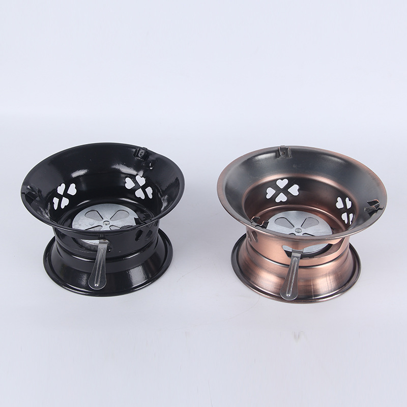 Alcohol Furnace Outdoor Portable Stainless Steel Small Fire Boiler Base Stove Household Hotel Solid Liquid Dry Pot Dormitory