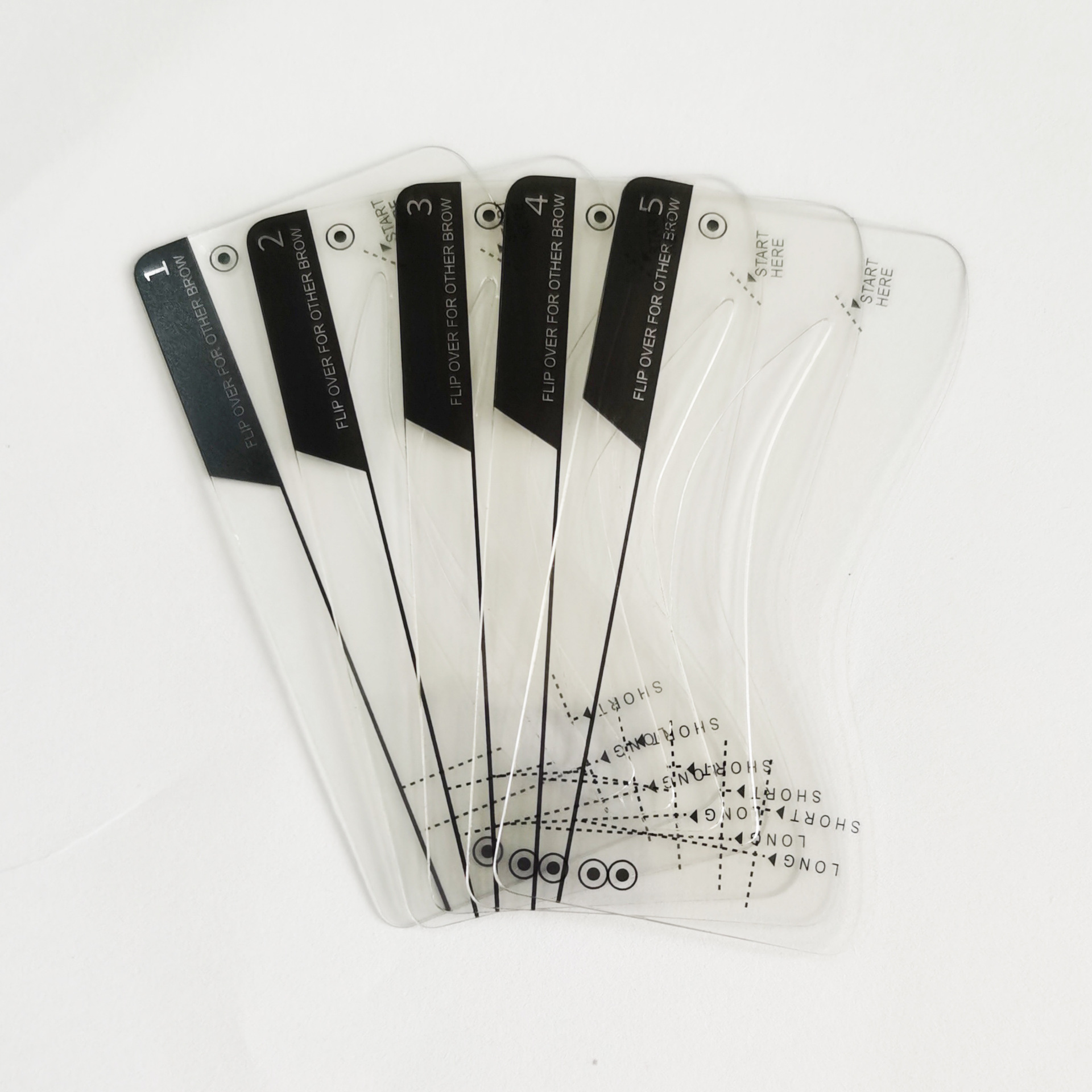 Hot sale eyebrow card style variety eyebrow card eyebrow repair artifact eyebrow paste eyebrow eyebrow card beauty makeup tool thrush Auxiliary