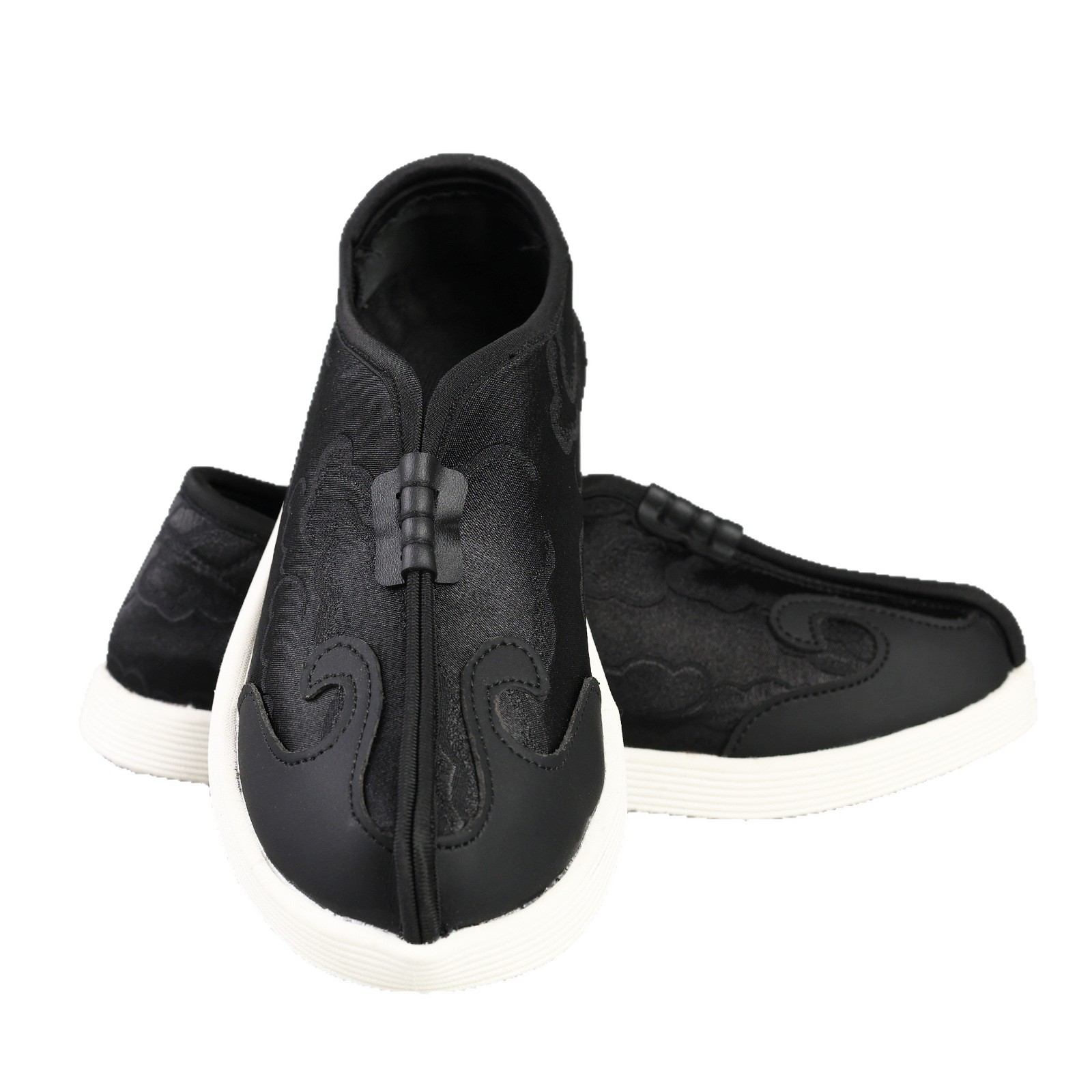 Spring, Autumn and Summer High-End Men's and Women's Taoist Practice Single-Beam Lightweight Non-Slip Soft-Soled Cloud Hook Cloud Head Spreader Shoes