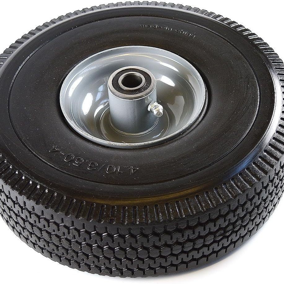 10inch Solid Wheel Replacement Is Suitable for Flat Air-Free Tires and Wheels with Specifications of 4.10/3.50-4