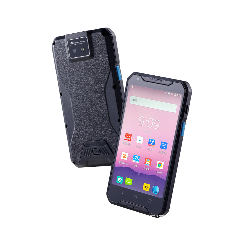 Android Handheld Terminal Pda Intelligent Two-Dimensional Inventory Machine Barcode Data Collector Logistics Warehouse Multi-Function Scanner