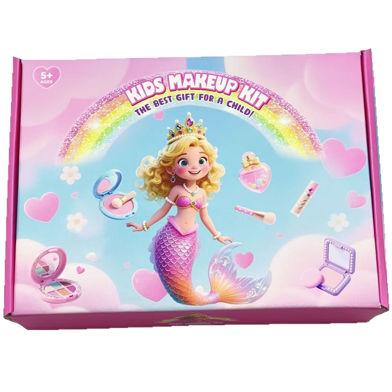 Cross-Border Hot Selling New Children's Cosmetics Set Unicorn Handbag Cosmetics Set Children's Beauty Toys