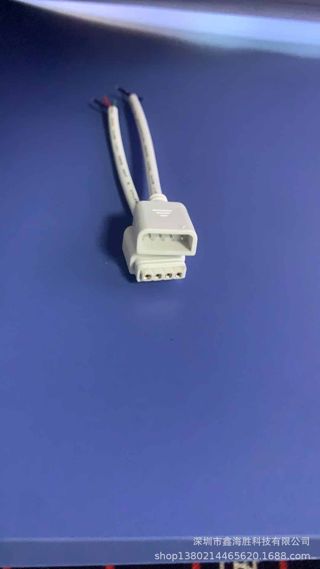 4P антипотяжной шина, общая длина 100 мм, медный провод 9*0.12 без печати