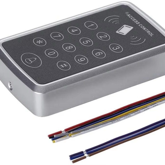 Independent Access Control System Kit 180kg Electric Magnetic Lock 12V Power Supply Exit Button Full Set of Door Opening and Entry System