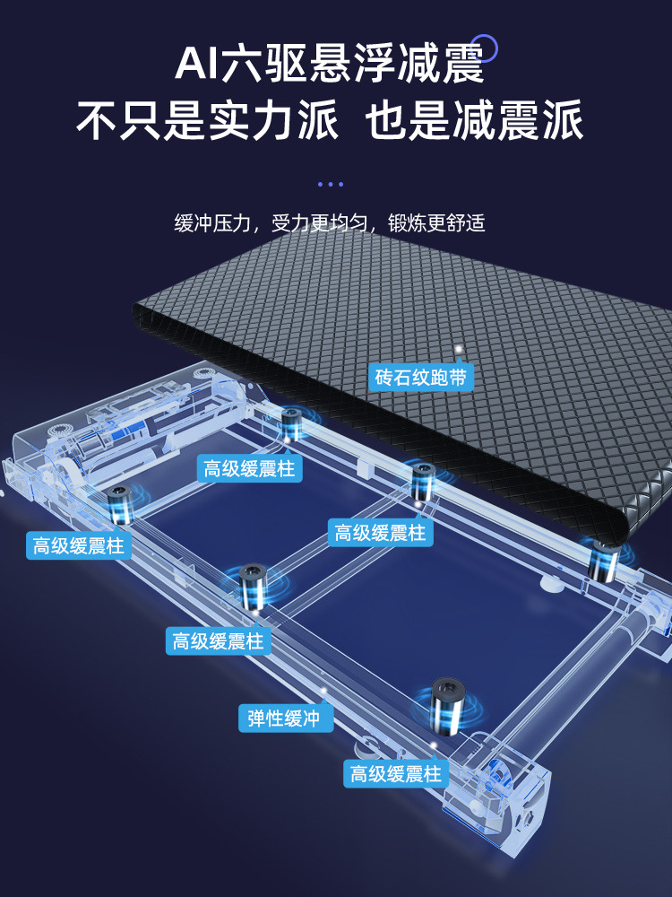 Southeast Asia Hot Sale M5 Customized Home Electric Treadmill Middle-Aged and Elderly Multifunctional Walking Machine Foldable