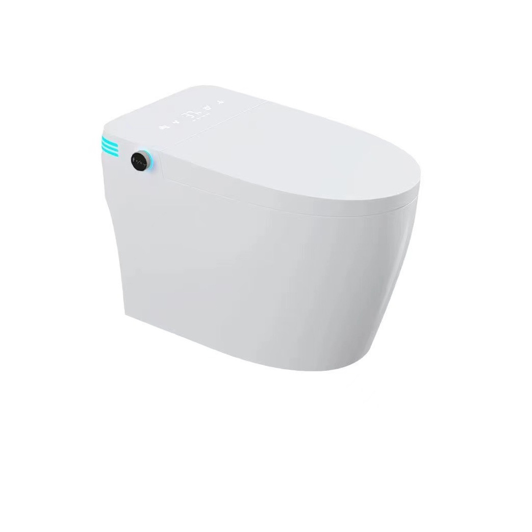 Factory Wholesale Smart Toilet Foam Shield Automatic Flip Siphon Toilet Household Hotel Engineering Electric Toilet