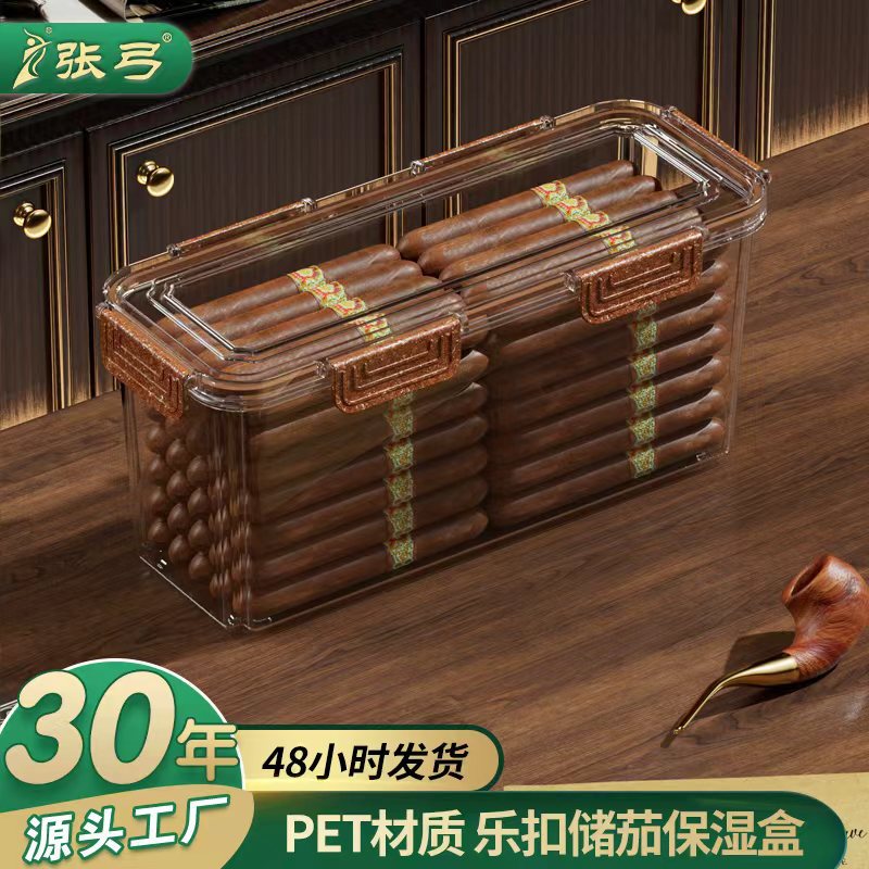 Сигарный хьюмидор Zhang Gong, портативный ящик из кедра для выдержки сигар