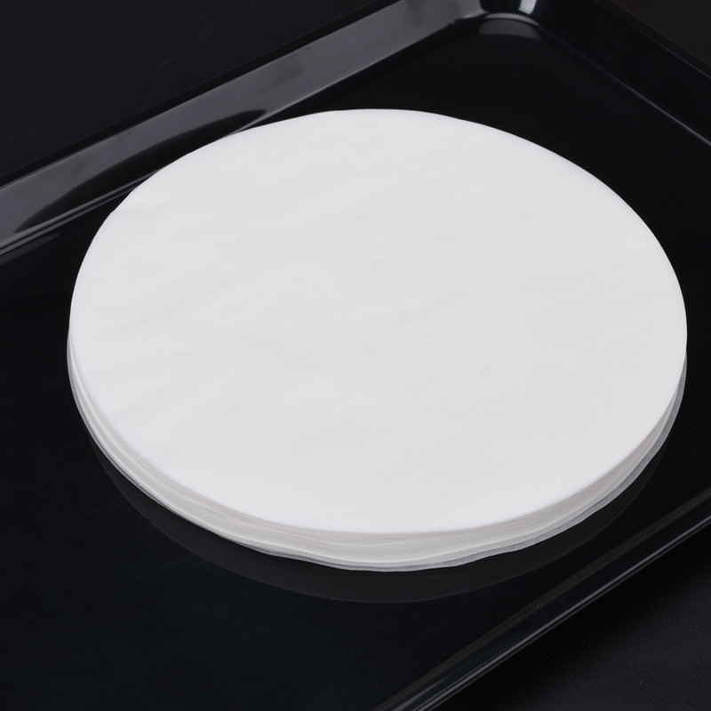 42g Barbecue Paper Round Baking Pan Household Baking Chicken Wings Barbecue Paper Air Fryer High Temperature Resistant Barbecue Paper