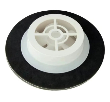 E524135-B Solar Exhaust Fan with Battery with Switch, Abs Shell