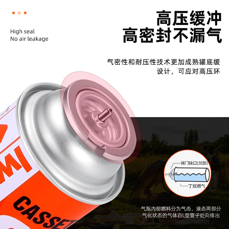 Rock Valley outdoor portable cassette furnace explosion-proof gas tank liquefied gas gas gas tank Cass furnace butane gas cylinder