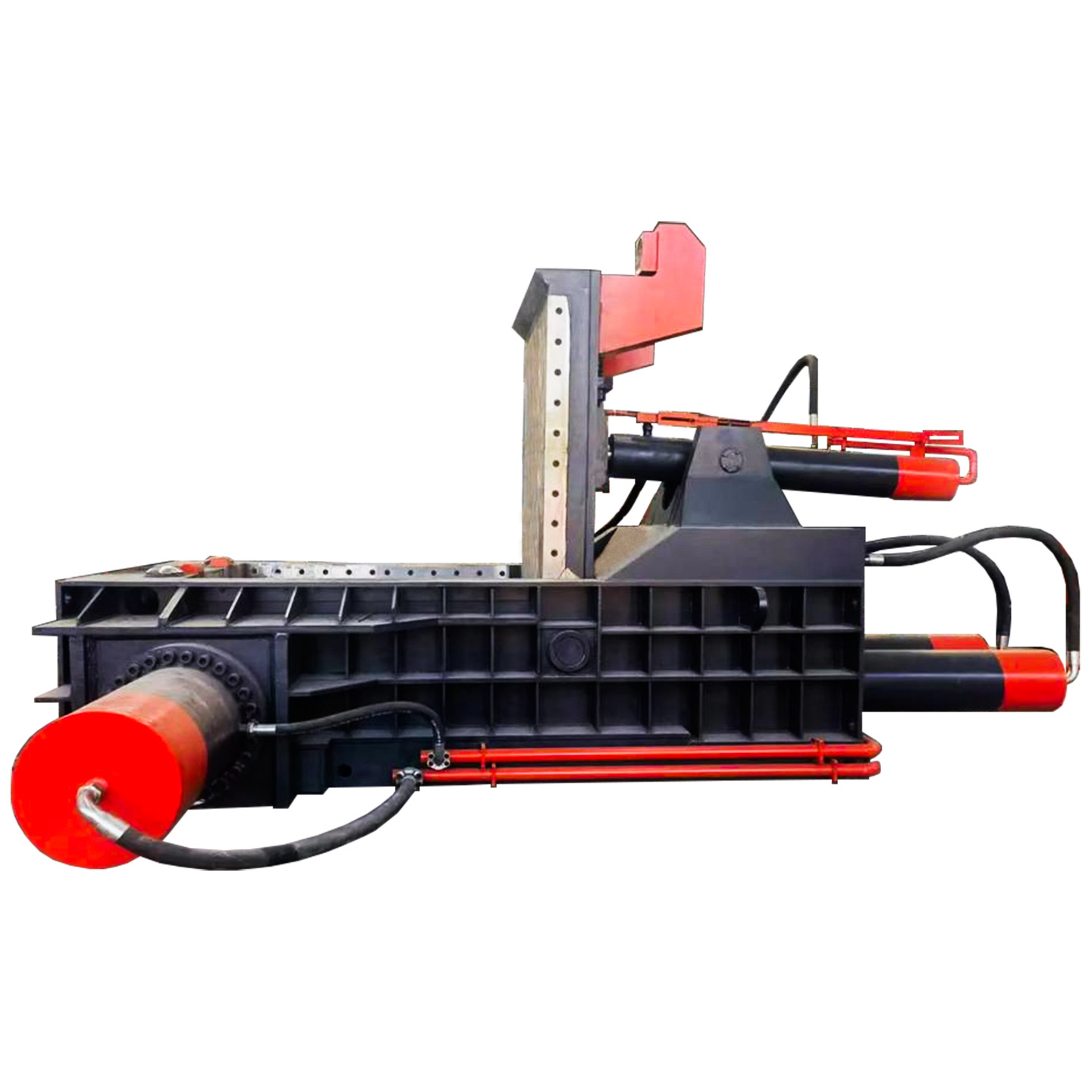 Aluminum Profile Stainless Steel Briquetting Machine Scrap Iron Steel Bar Briquetting Machine Waste Copper Wire Shavings Baler