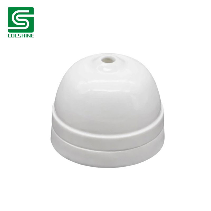 Vintage Style Ceramic Ceiling Light Pan, Lighting Accessories for Home, Cafe Pendant Lamp