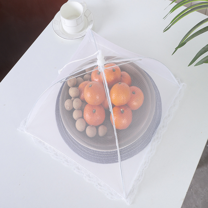 Cross-border European and American Amazon Home Explosions Folding Vegetable Cover Large Anti-fly Kitchen Outdoor Food Cover