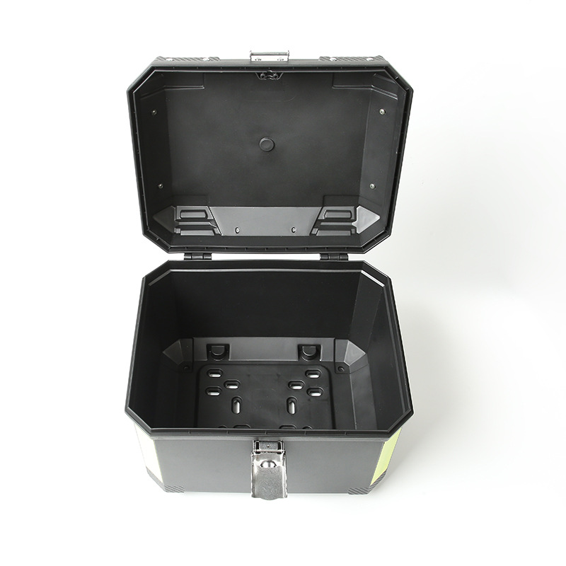 Cross-border in stock second-generation 36-liter motorcycle tail box non-aluminum alloy electric car trunk waterproof storage box
