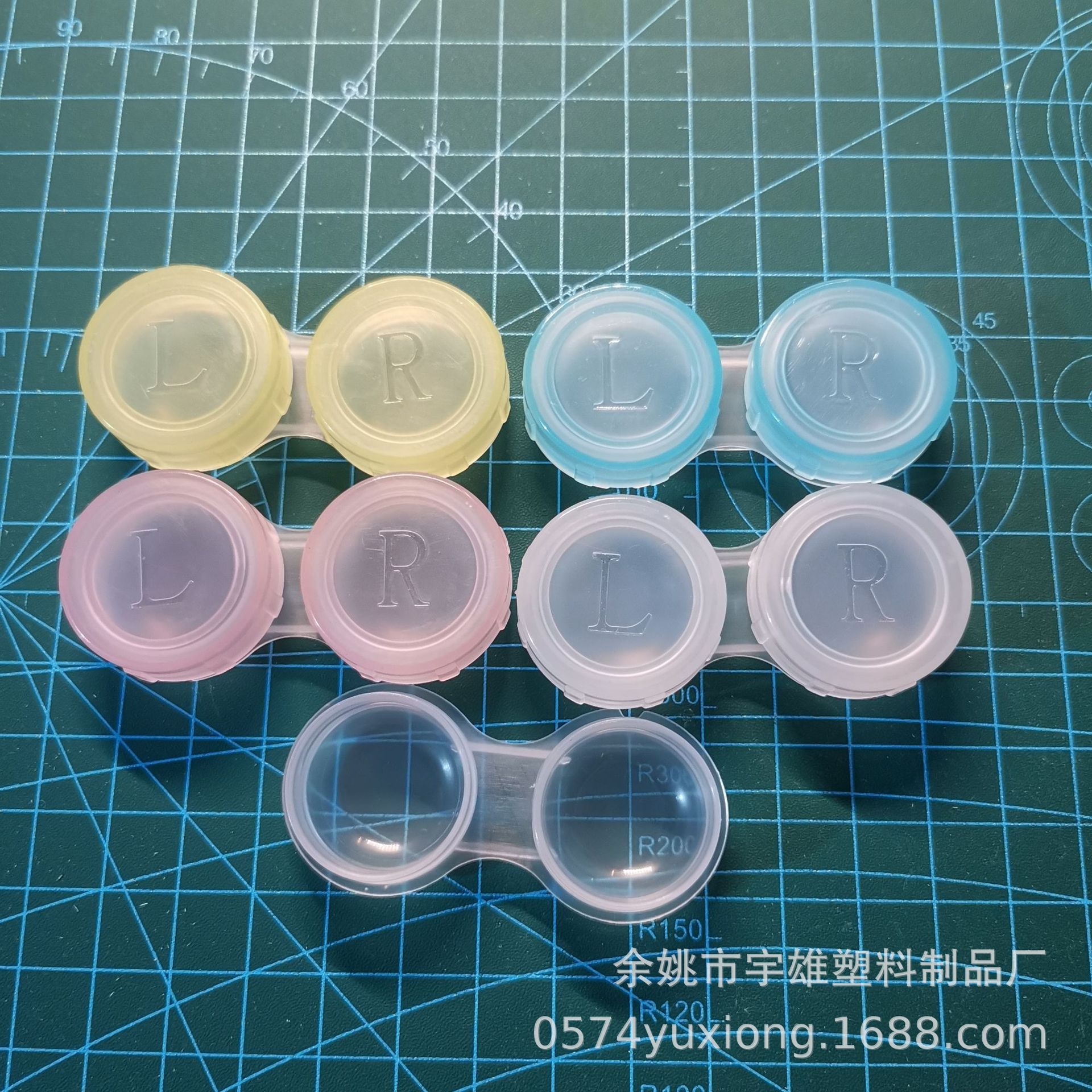 Slh592815 Простой контейнер для контактных линз цвета конфет, двойная коробка для контактных линз, оптовое производство-03