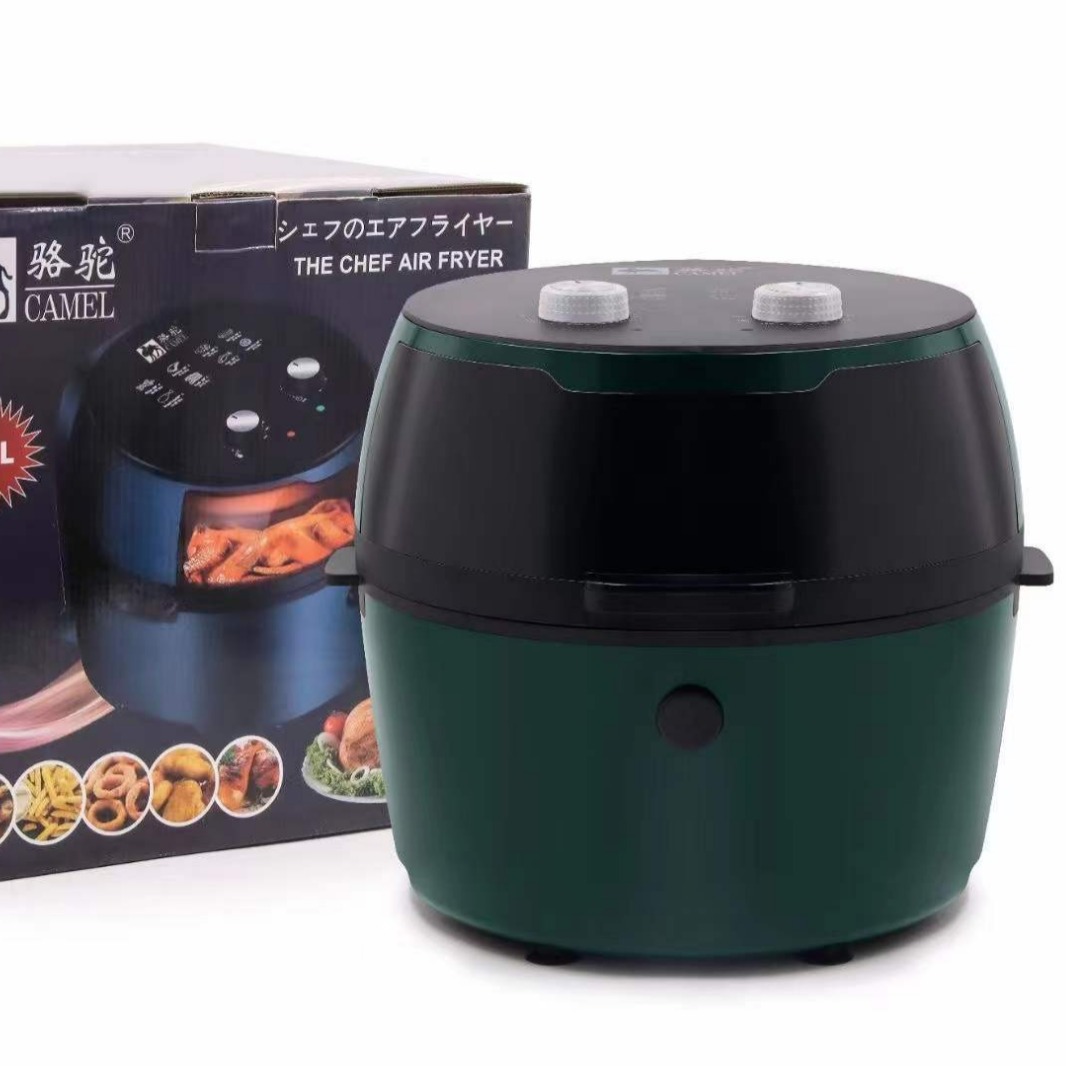 Foreign Trade Export 6L Smart Air Fryer Multifunctional Household Electric Fryer Large Capacity French Fries Machine Wholesale