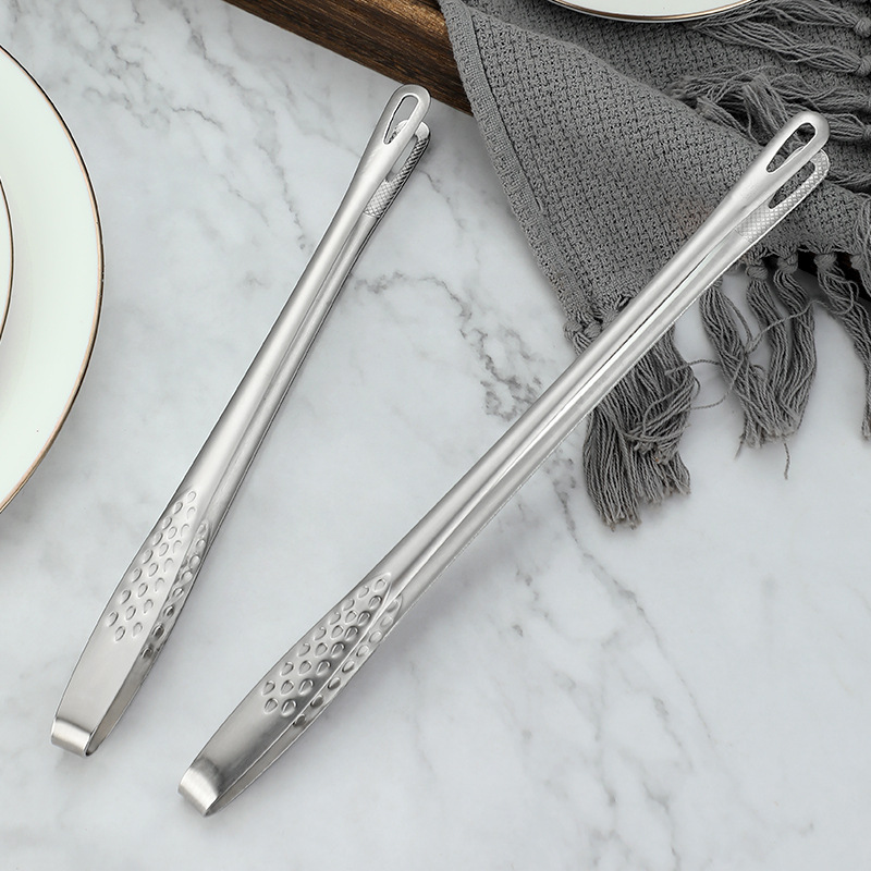 201 Stainless Steel Strawberry Clips Anti-Scalding Clips Non-Slip Multifunctional Barbecue Clips Food Clips Korean Barbecue Clips Camping