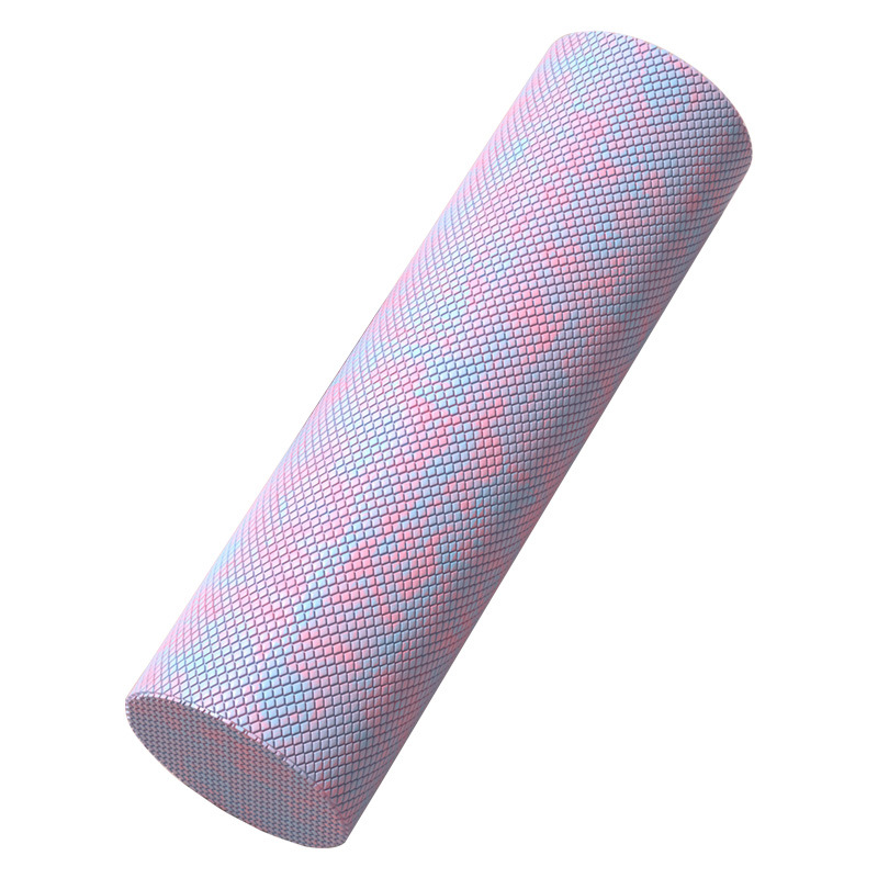Factory in stock foam shaft solid yoga column diamond pattern EAV foam shaft solid muscle massage relaxation foam
