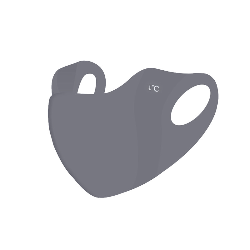 Seamless Small Ice Skin Versatile Mask Ice Silk Stereo Simple High-End Full Face Summer Sun Protection Uv Mask