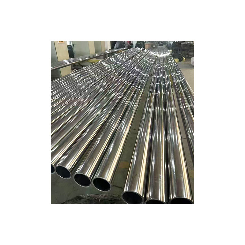 304 Stainless Steel Straight Grain Decorative Tube Laser Cutting Custom Processing (Shandong Zhongbang)