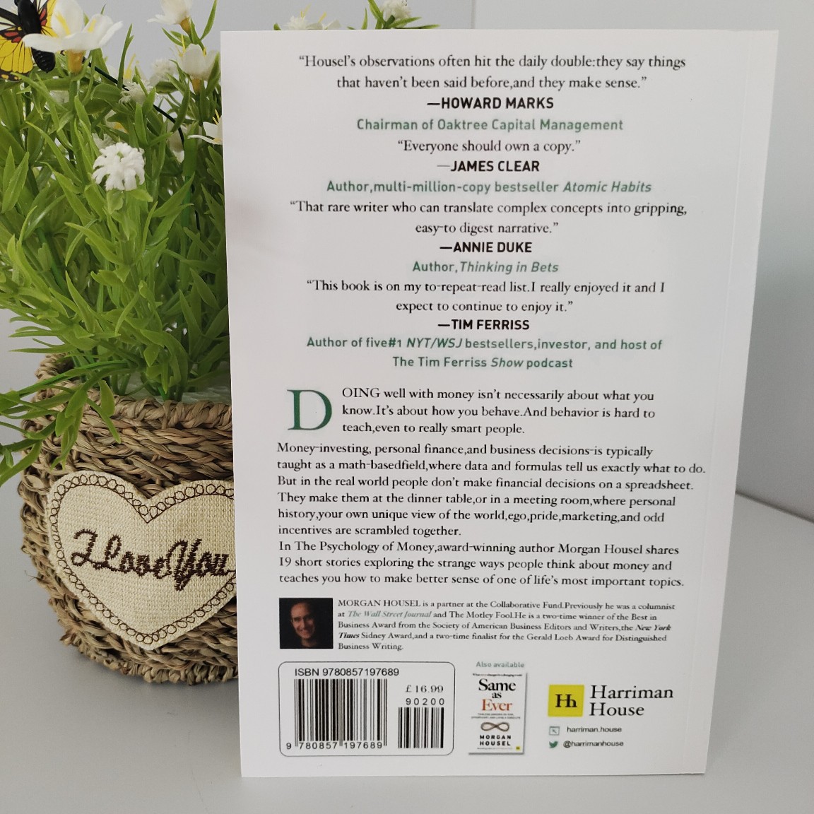 The Psychology of Money English Version the Psychology of Money Morgan Hauser as Always