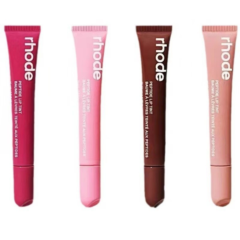 Cross-border in stock rhode hailey lipstick lip moisturizing colored lip balm lip gloss lip glaze lipstick