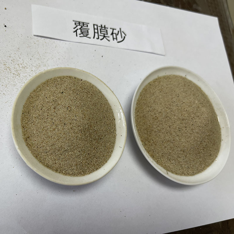 Coated Sand Manufacturers Wholesale Coated Sand for Cast Aluminum, Cast Steel, Cast Iron Castings, High Temperature Resistant and High Strength Silica Sand, Quartz Sand
