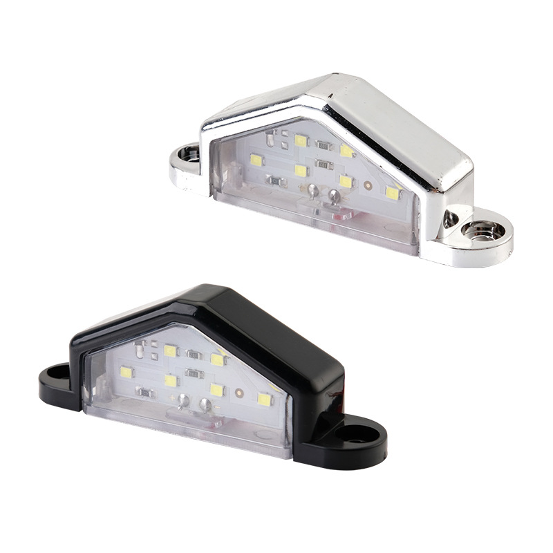 LED license plate light, ground light, signal light, car license plate, universal light, wide pressure light, in stock 12V/24V