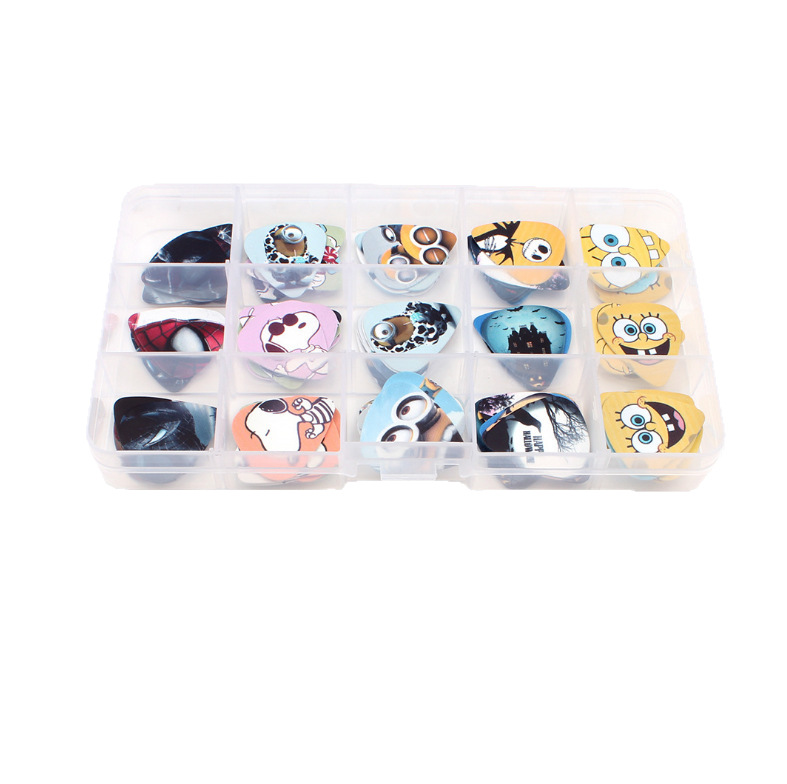 Guitar Pulling Film Celluloid Pulling Film Color Printing Pulling Film PICK Wood Guitar Pulling Film