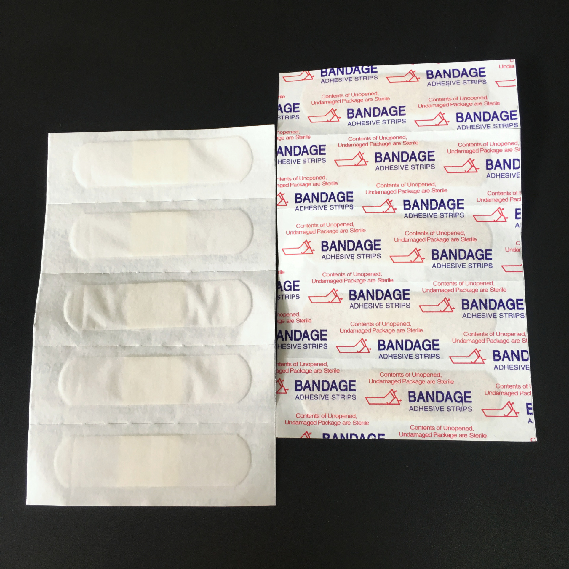Band-Aid Dressing PE Waterproof Microporous Breathable Skin Color Protective Transparent Band-Aid Separate Packaging OK Bandage