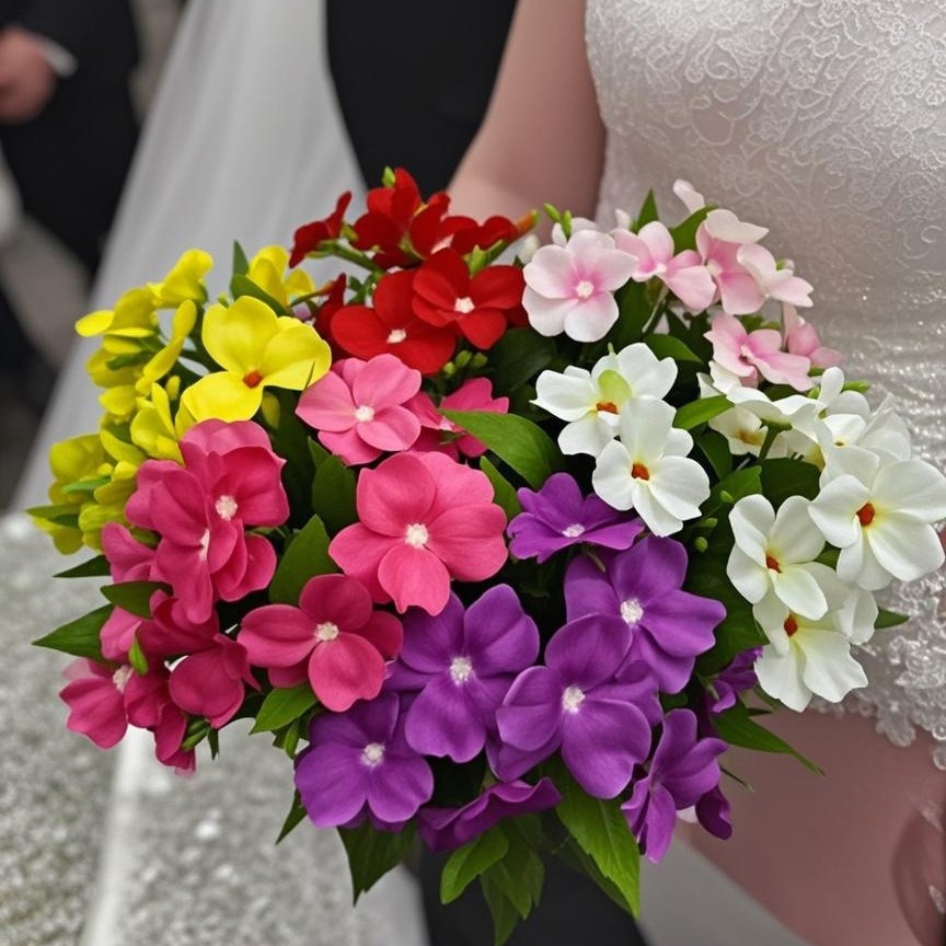 Искусственные цветы, бальзамин, букеты искусственных цветов, домашние украшения, уличные композиции, оптовая продажа искусственных зеленых растений