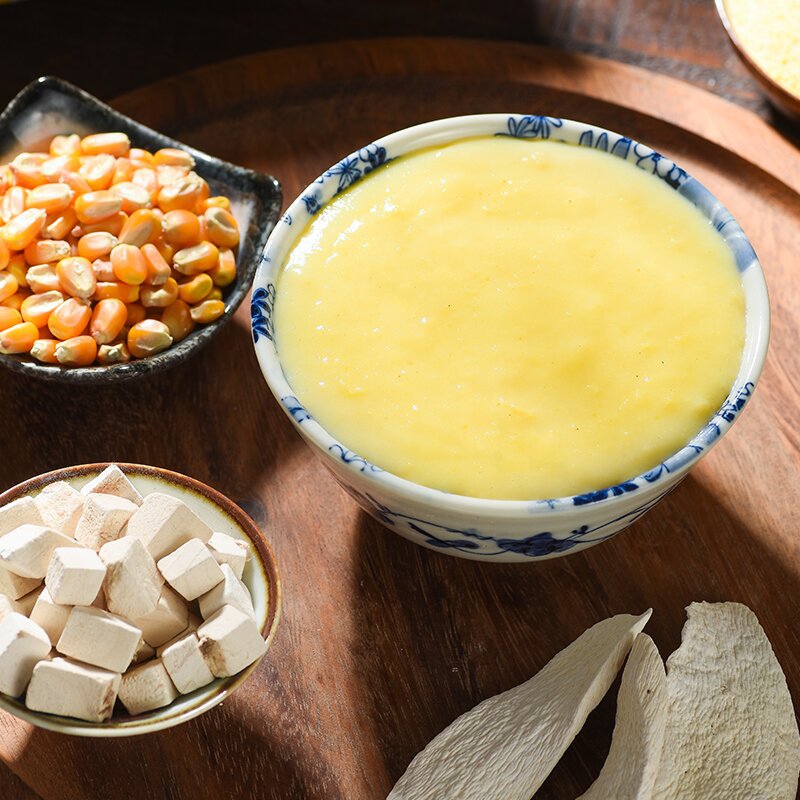 Spot Kudzu Yam Corn Paste Meal Replacement Powder Corn Soup Corn Paste Prepared Breakfast Powder Corn Flour Delivery