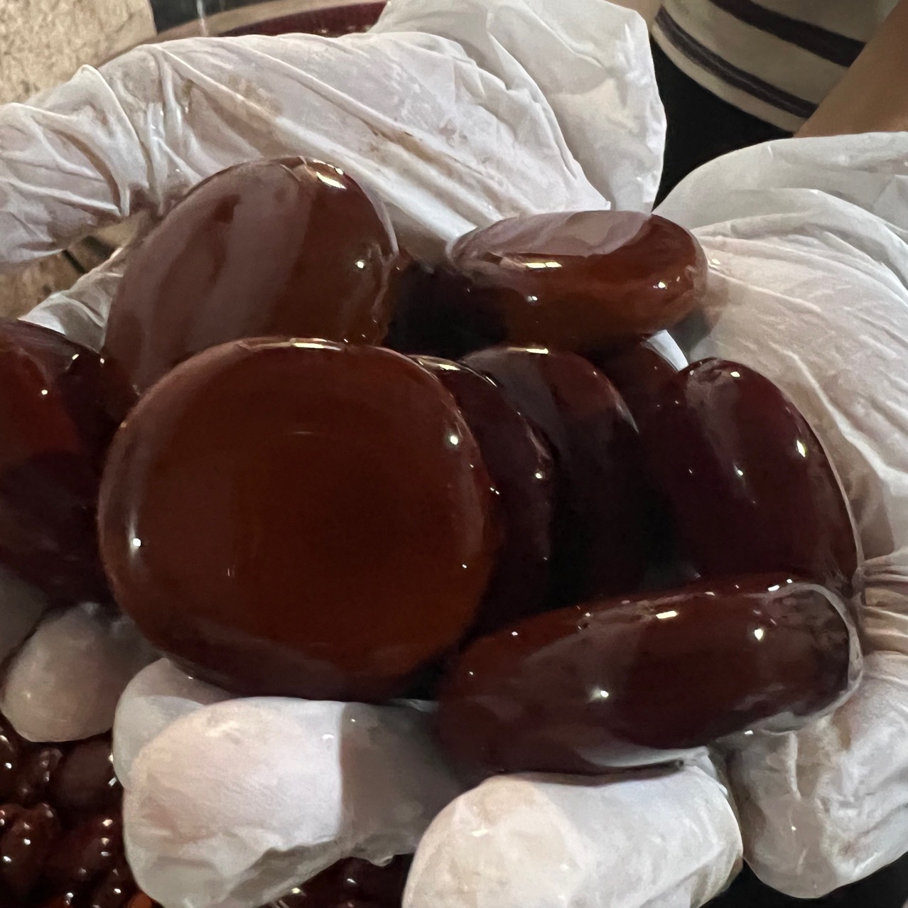 Peace Bean Raw Materials Dragon Bean Arhat Bean Guojiang Longzi Wood Kidney Ethnic Style Rattle DIY Raw Materials