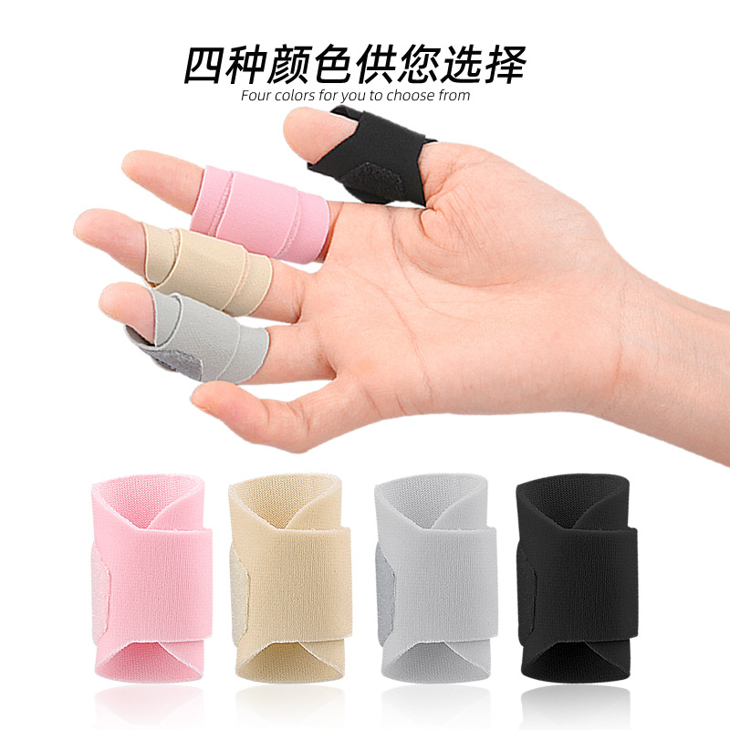Velcro Adjustable and Convenient Finger Cots, Finger Protectors, Ten-Finger Universal Protective Finger Straps, Reusable
