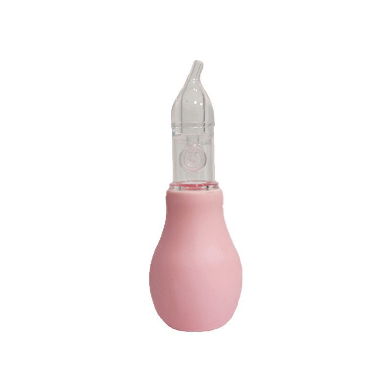 Baby Nasal Aspirator Baby Cleaning Booger Clip Care Handheld Silicone Negative Pressure Anti-Reflux Cross-Border Wholesale Portable