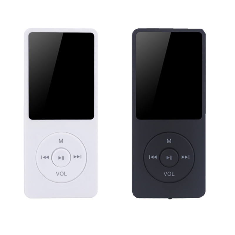 Wholesale Cross-Border Version Plug-In Card Mp3 Music Player Mp4 Student Walkman Supports External Recording E-Book Chart