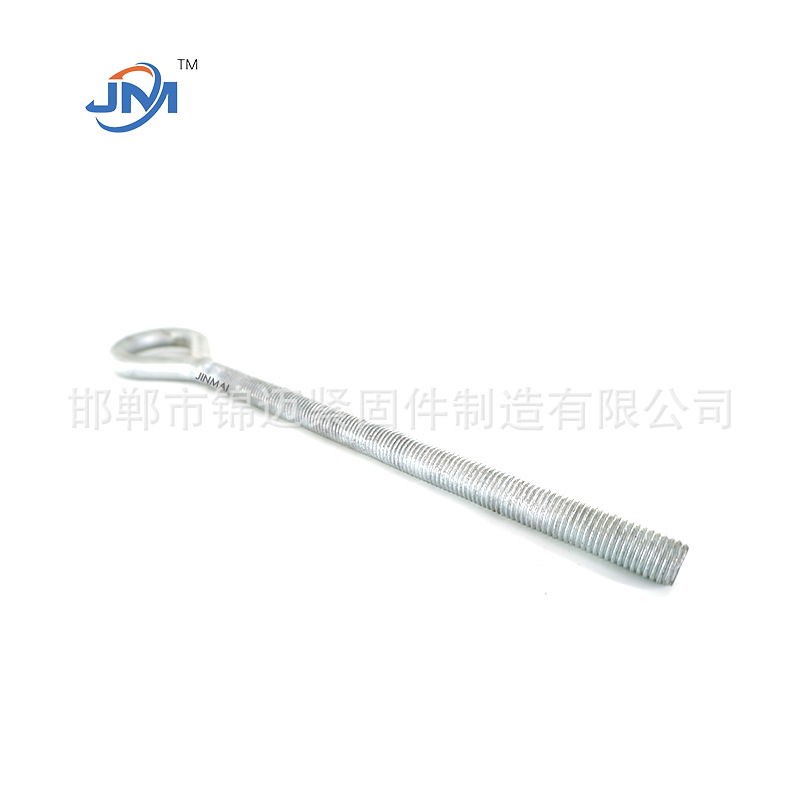 Hot-Dip Galvanized Forged Sheep Eye Bolts, High-Quality Power Bolt Accessories, Factory Direct Sales, Support Processing and Customization