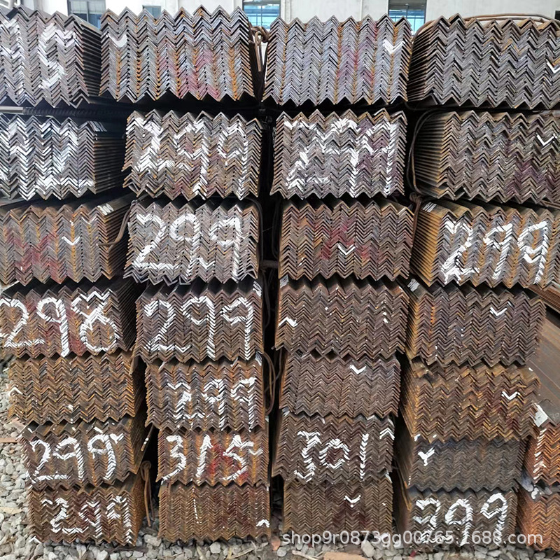 Q345B Angle Steel Manufacturer Carbon Steel Profiles for Ship Components in Stock Equal Edge Galvanized Angle Steel for Building Curtain Walls