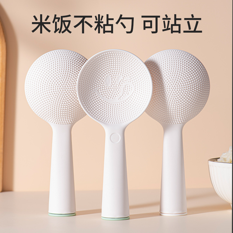 Ложка для риса из пищевого ПП, устойчивая к высоким температурам, вертикальная, для рисоварки