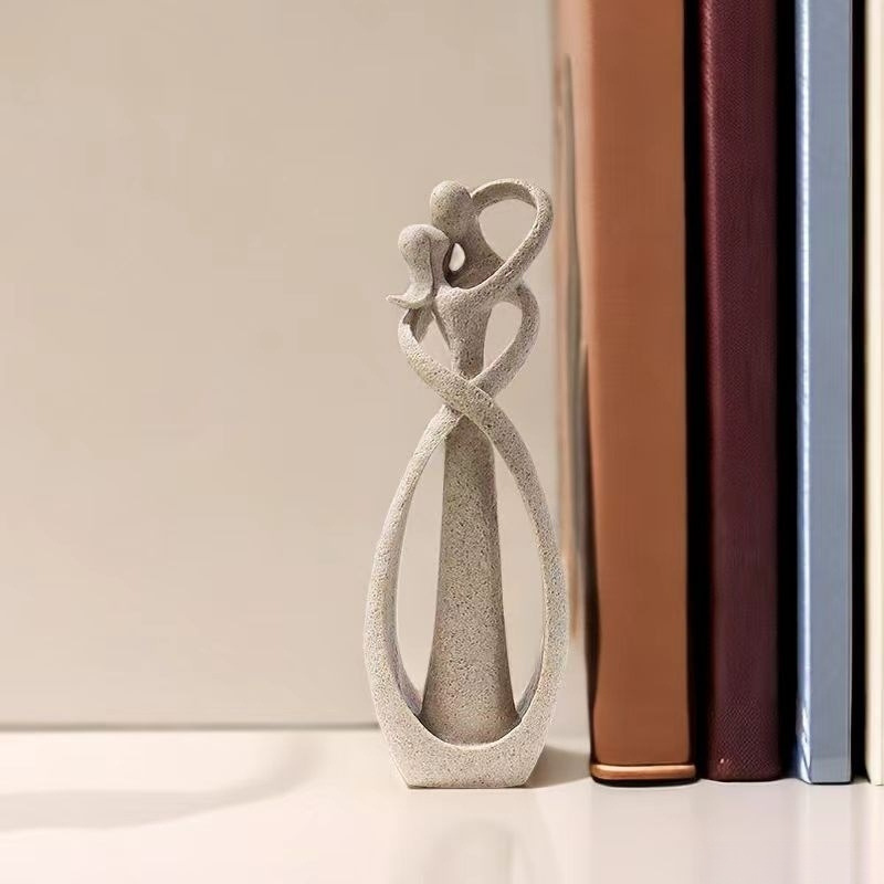 Sandstone Home Abstract Character Art Decoration Living Room Home Decoration Creative Modern Resin Simple Crafts