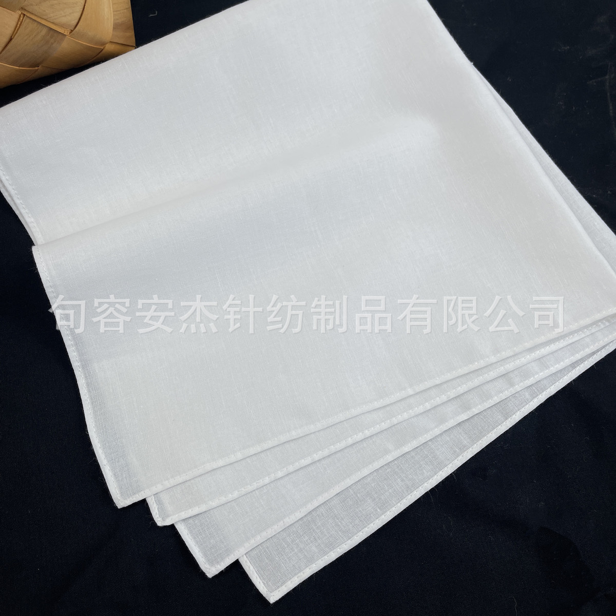 Wholesale Pure Cotton White Handkerchief Tie-Dye Square Scarf Painting Rubbing Handmade Tie-Dye DIY Embroidered Handkerchief Pure White Tie-Dye Cloth