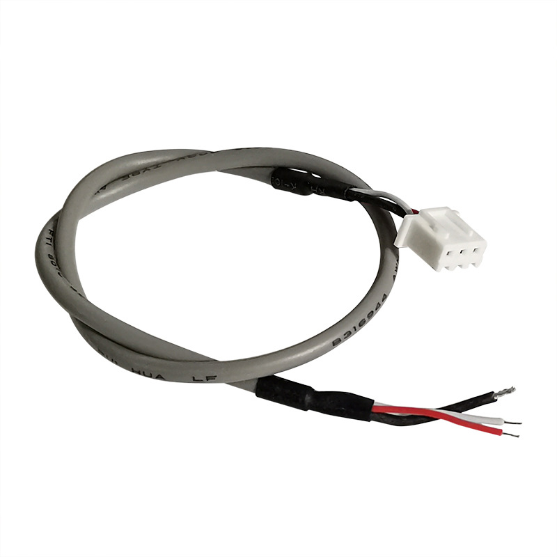 Xh2.54-3P Audio Line Connecting Line Shielded Line 3P Single Head Terminal Signal Line Line Spacing 2.54mm