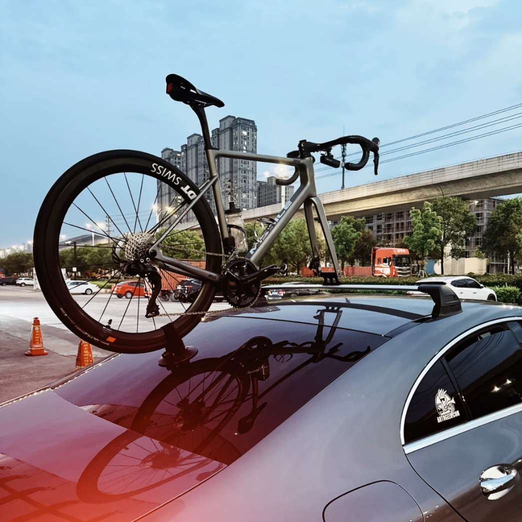 Bicycle Suction Cup Mount Rear Wheel Groove Strap Hand Pump Suction Cup Hand Pump Mountain Road Bike Climbing Bike Upside down