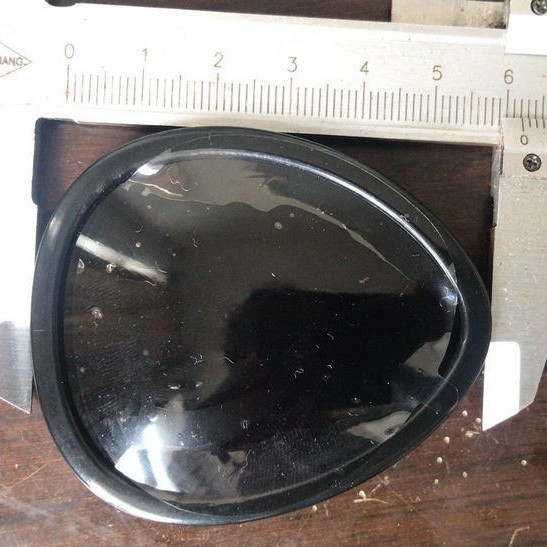 19Ss новая C.P.company толстовка куртка шапка специальная 62мм длинная специальная черная глянцевая форма капли воды очки