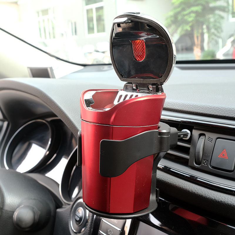 Car-mounted water cup holder, cup holder, tea and beverage holder, air-conditioning outlet, ashtray fixing holder, multifunctional